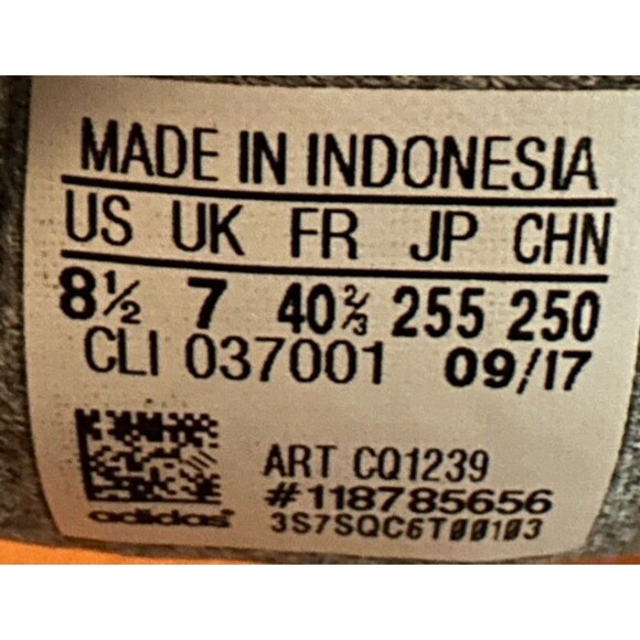 Adidas Edge Lux Bounce Running Shoes Sneakers  CQ1239 Ash Pearl Women’s Size 8.5 - Picture 8 of 9